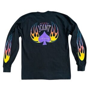 Vintage Y2K Hard Rock Cafe Hotel "The Joint" Flame Long Sleeve